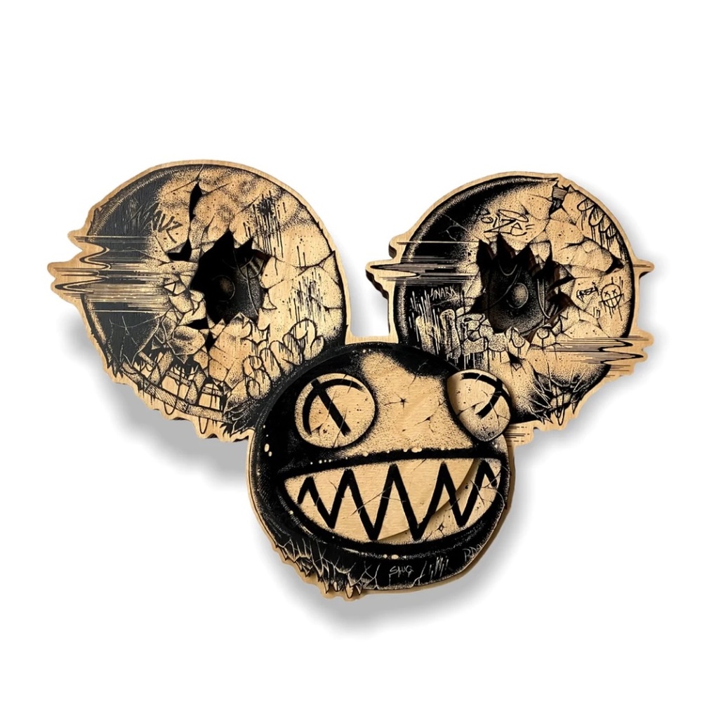 Deadmau5 Wood Art